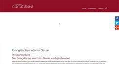 Desktop Screenshot of evangelisches-internat.de